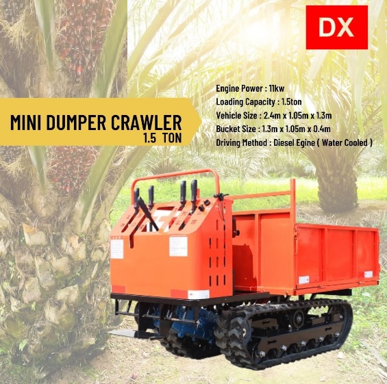 CRAWLER DUMPER 1,5 Tons